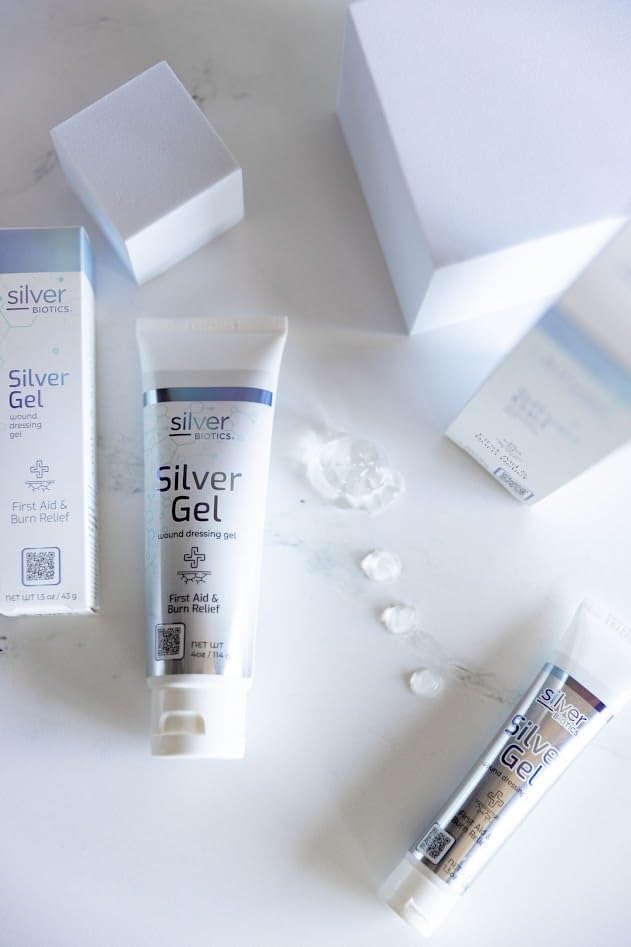 Apply a small amount of Silver Gel Wound Dressing Gel®