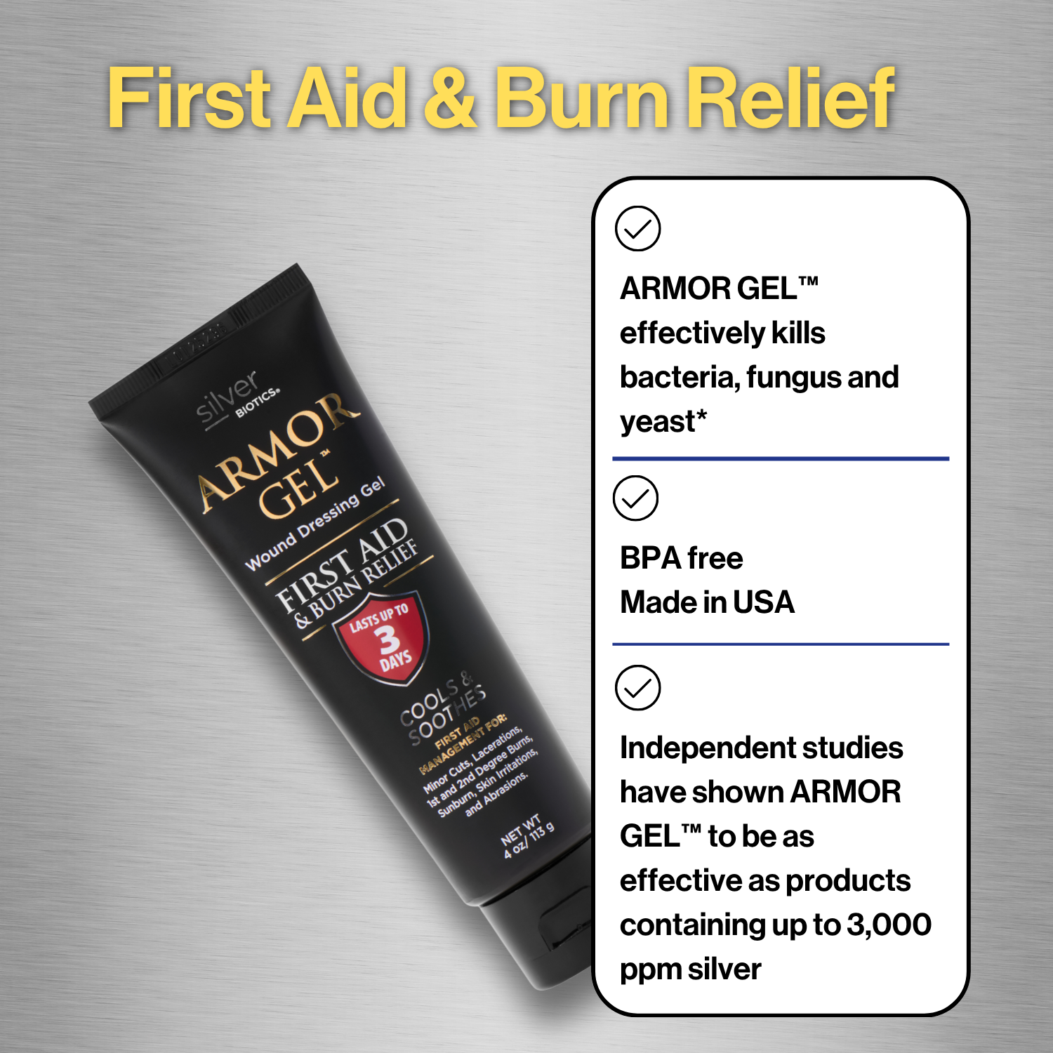 Armor Gel™ Wound Dressing Gel