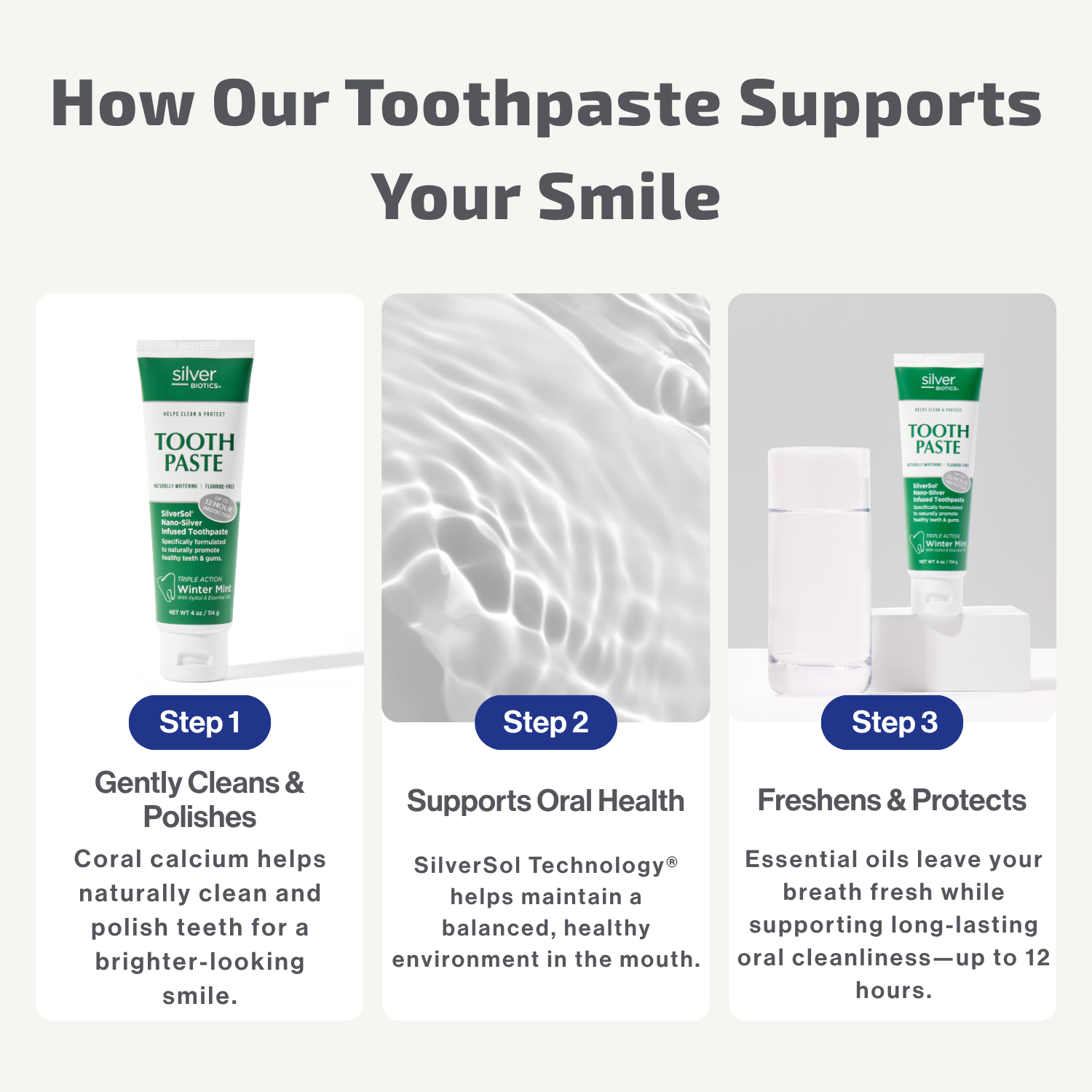 Natural Whitening Coral Toothpaste