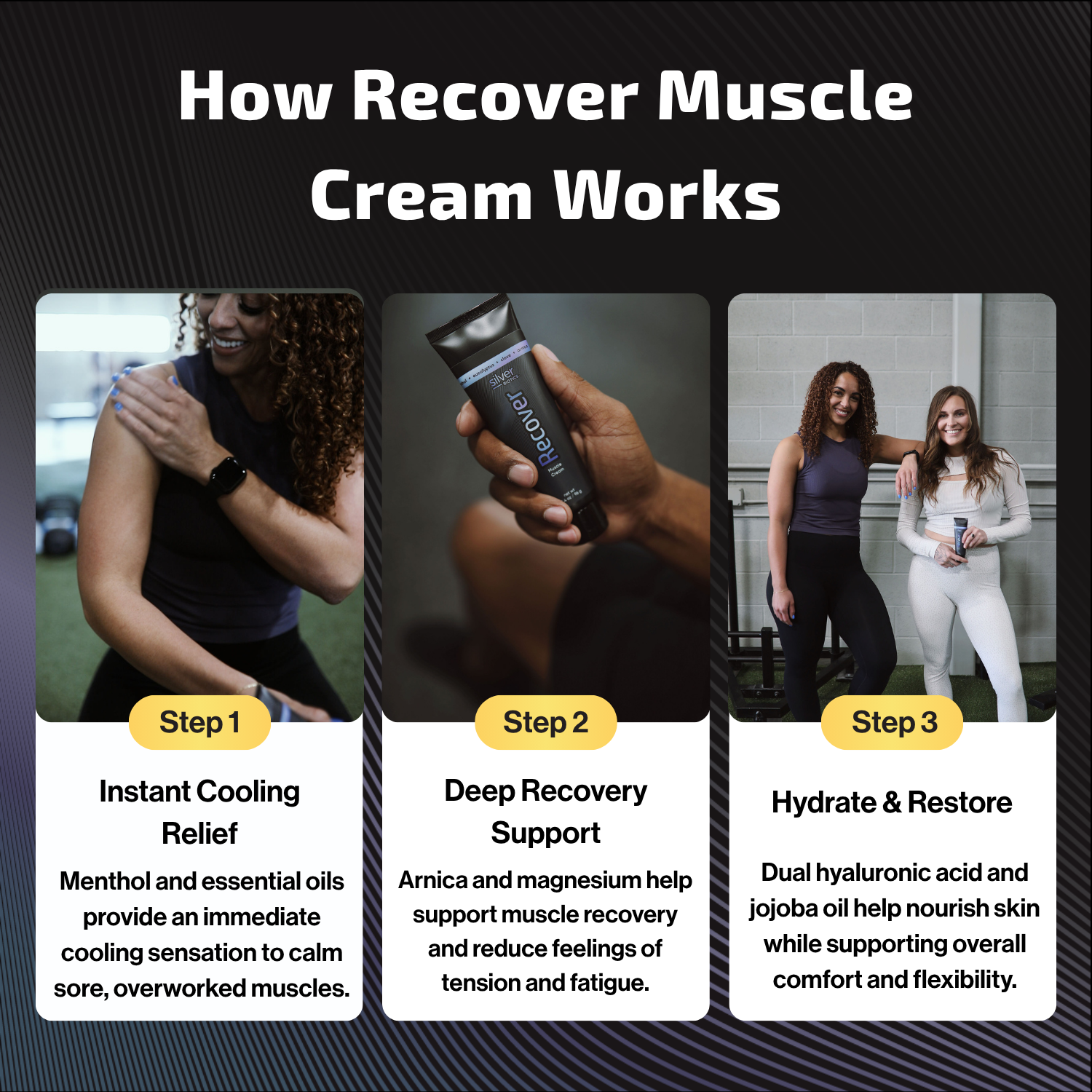 Silver Strong Recover - Muscle Relief Cream