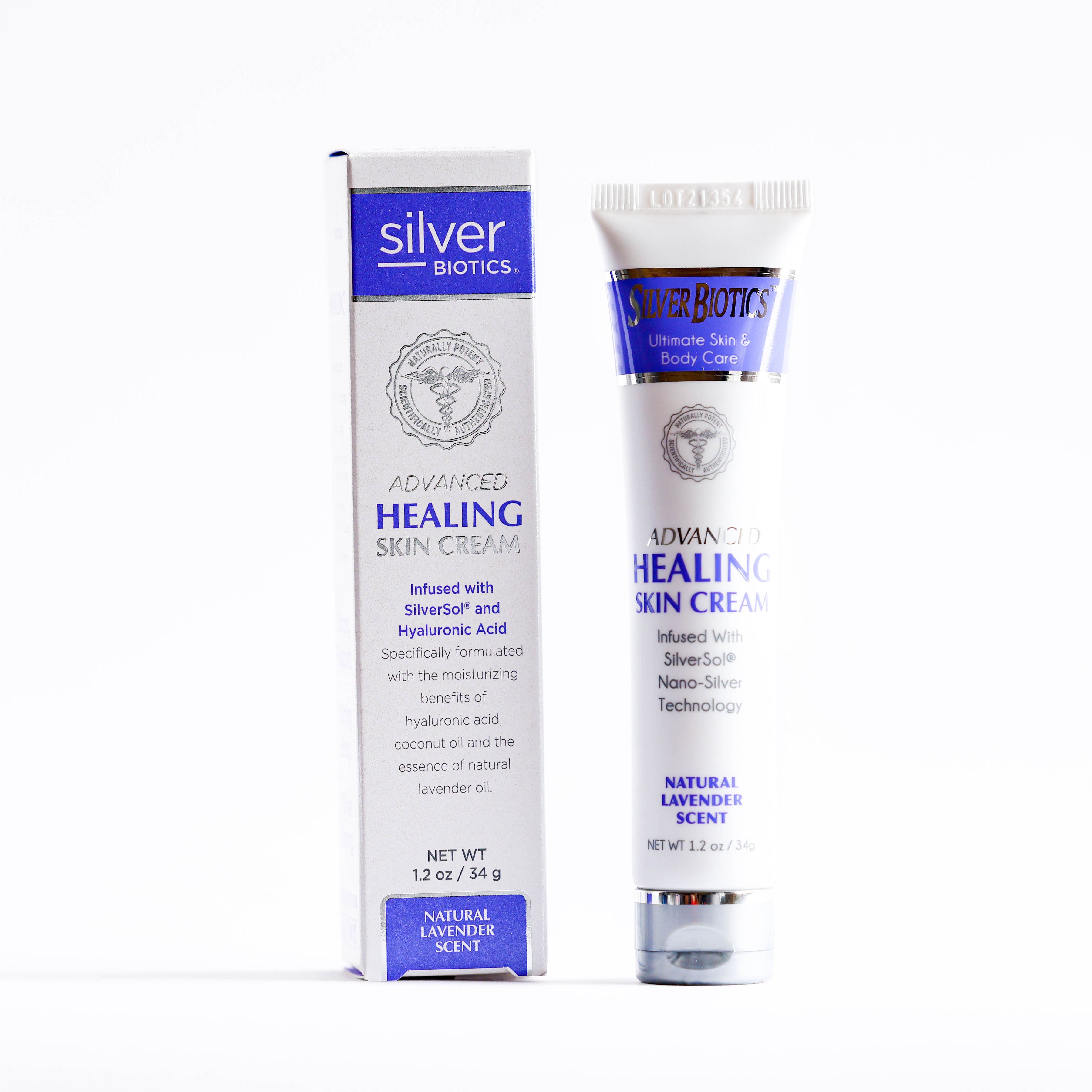 Skin Cream Natural Lavender Scent - 1.2 oz
