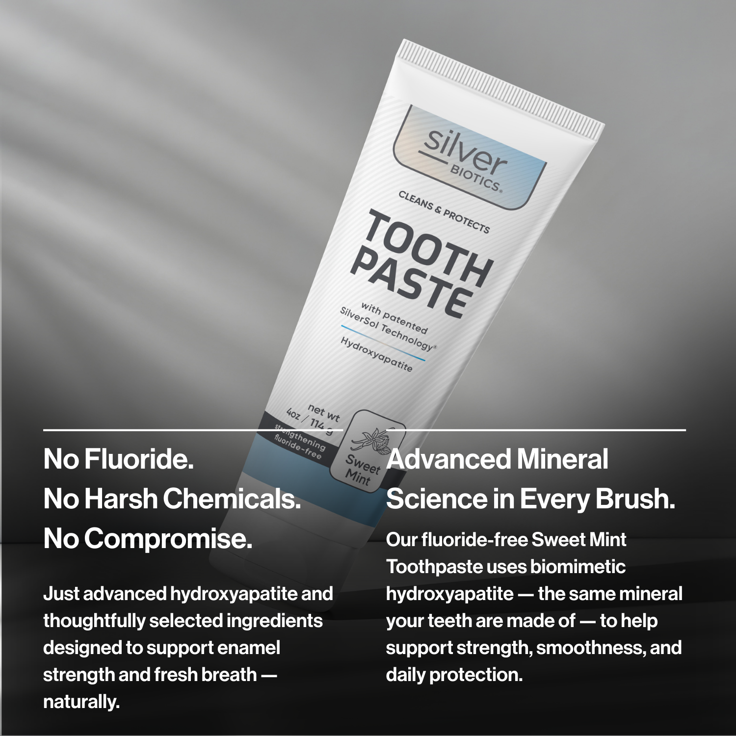 Fluoride-Free Hydroxyapatite Sweet Mint Toothpaste