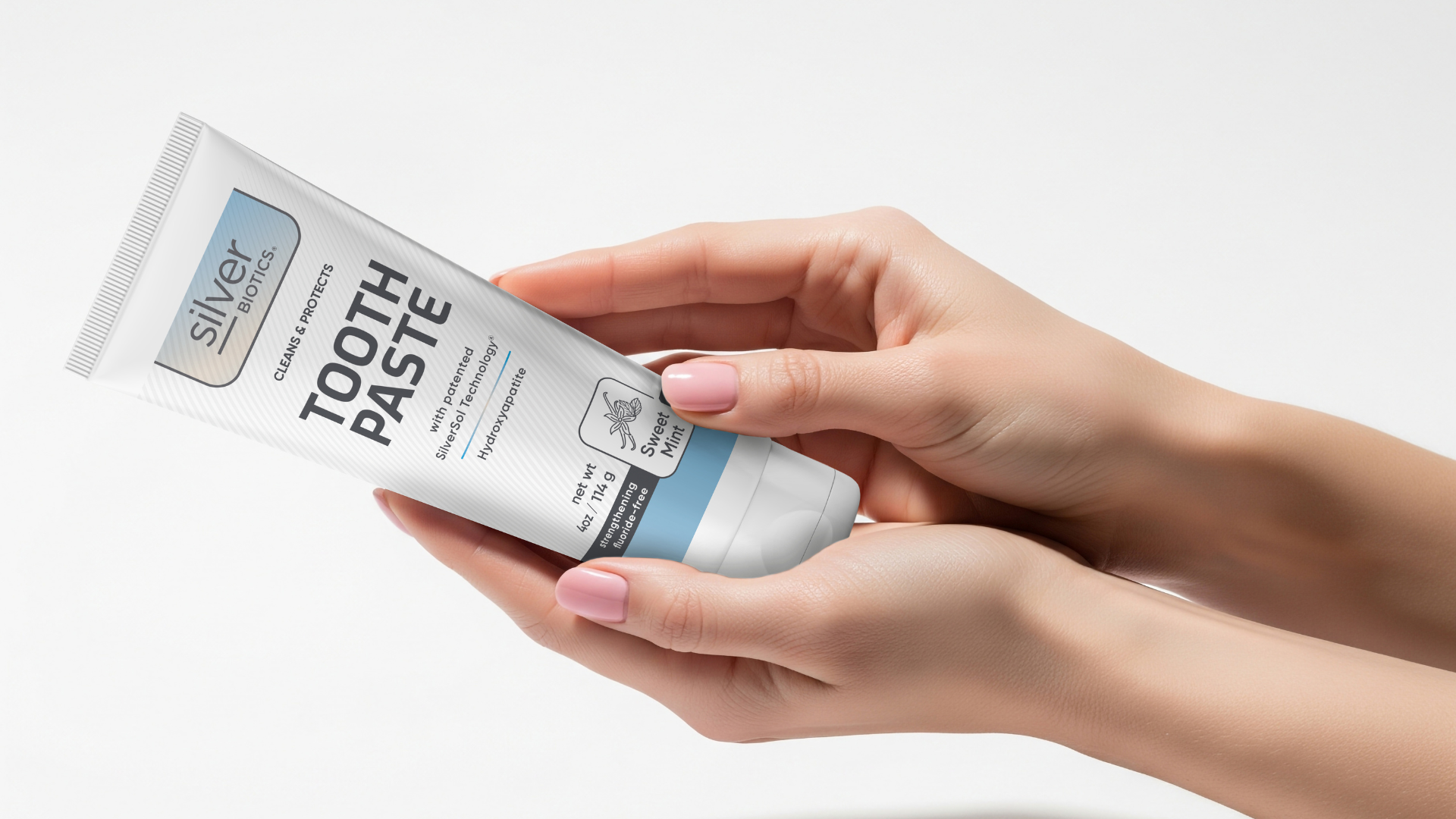 Fluoride-Free Sweet Mint Hydroxyapatite Toothpaste